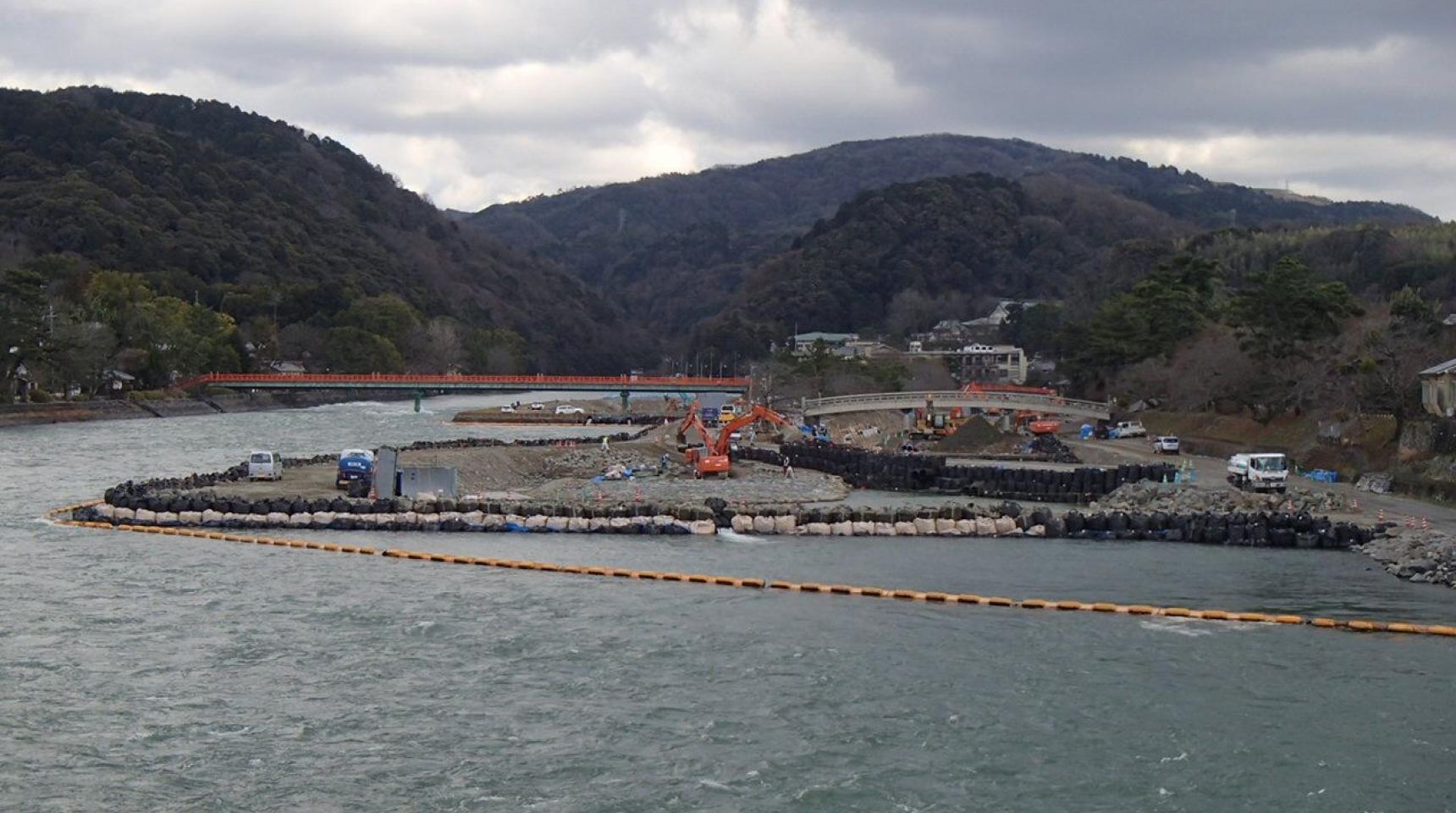 塔の川河道整備工事