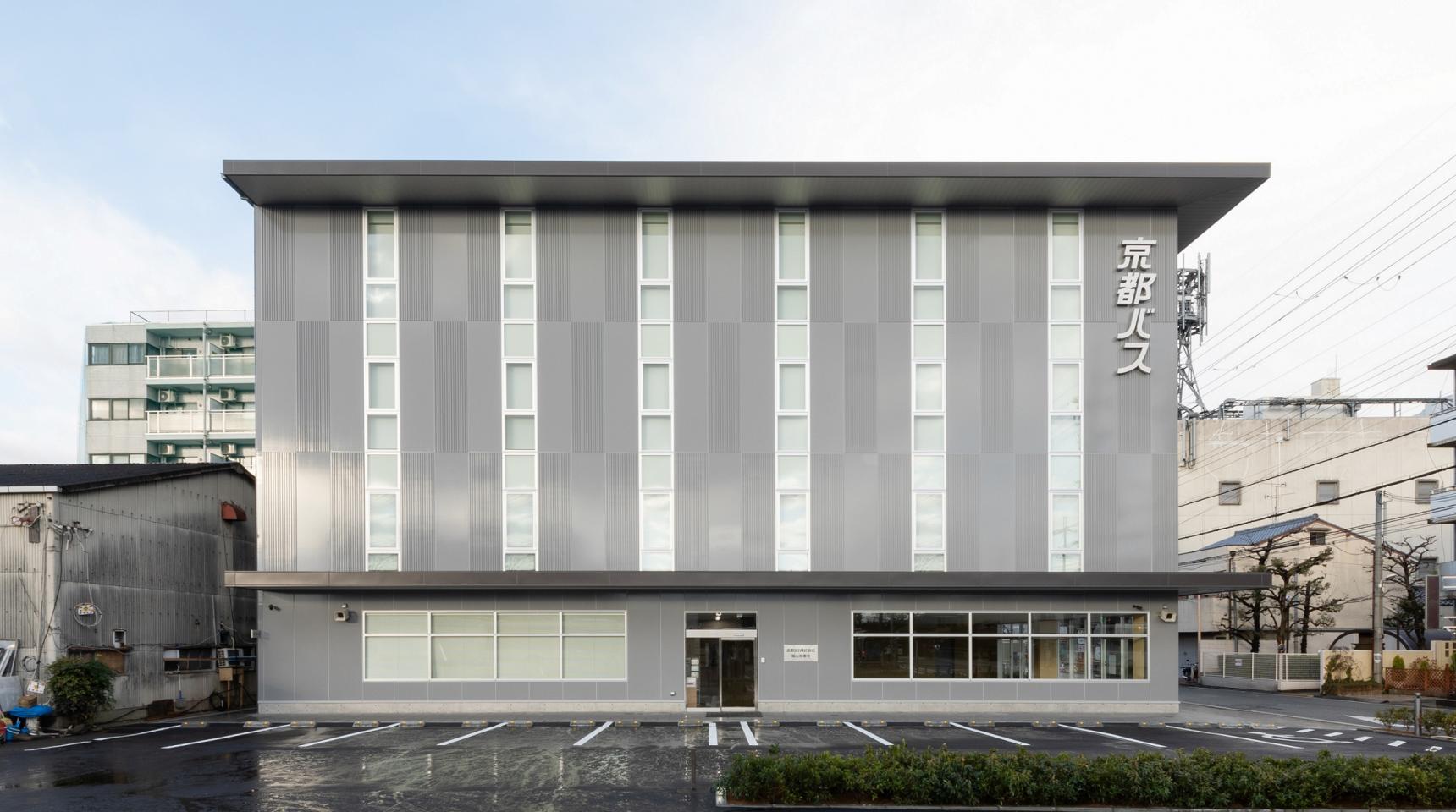 京都バス株式会社　本社・嵐山営業所　建替工事