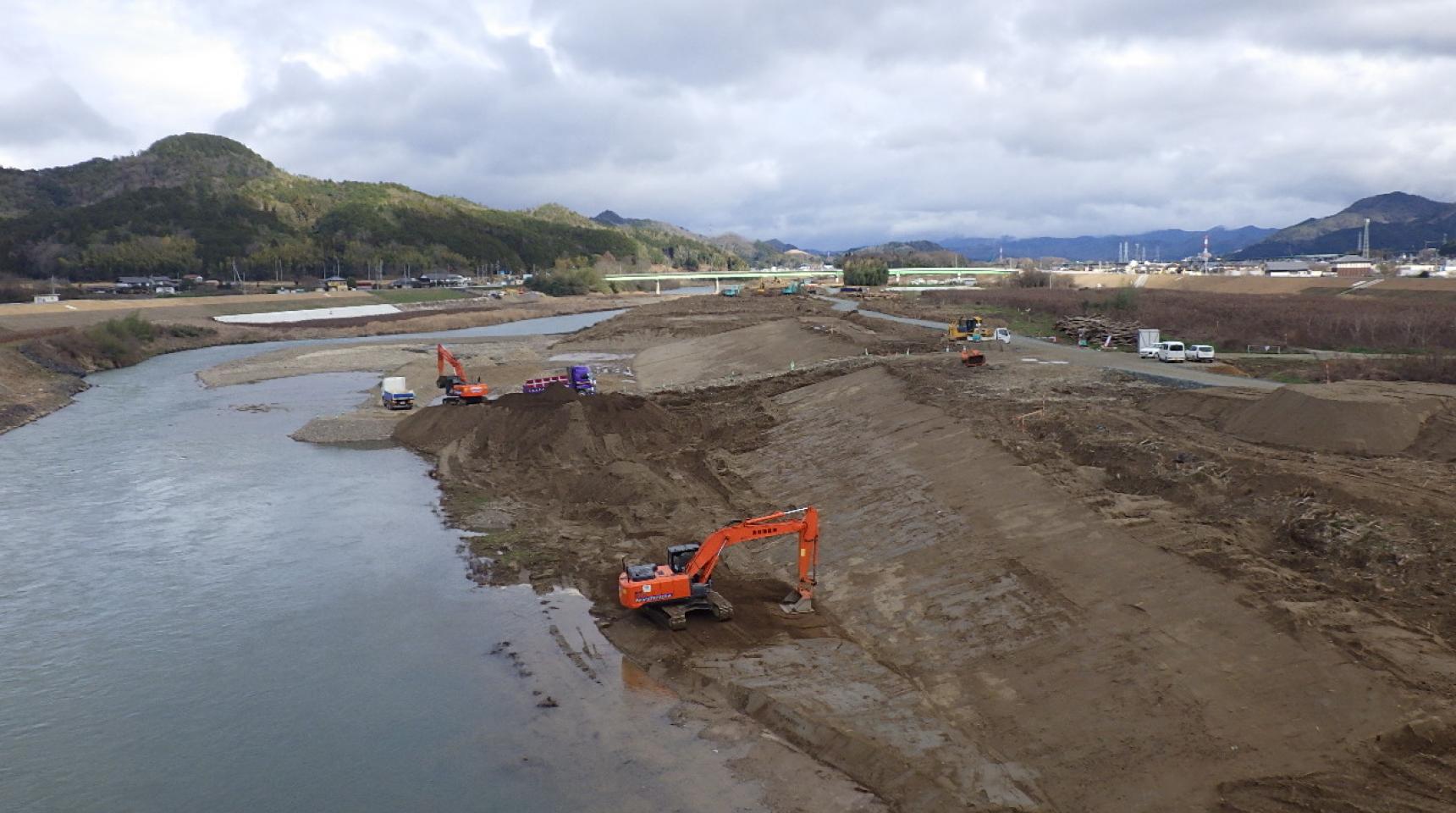 筈巻地区他河道整備工事