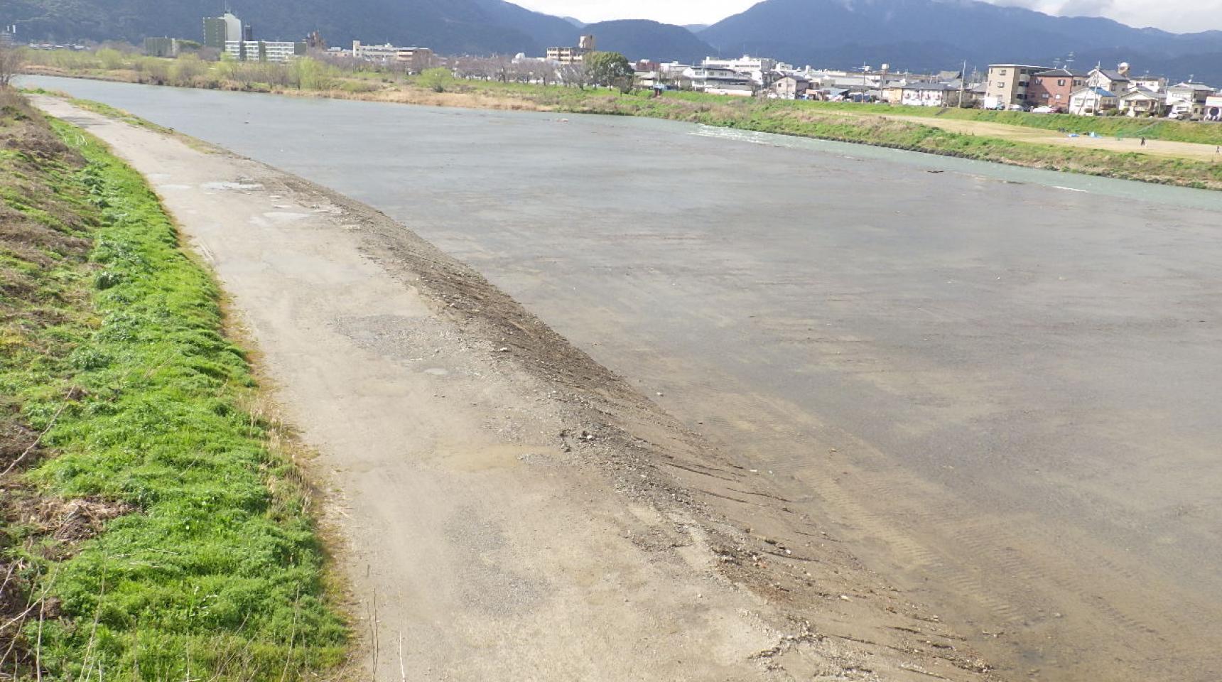 桂川桂上野河道掘削他工事