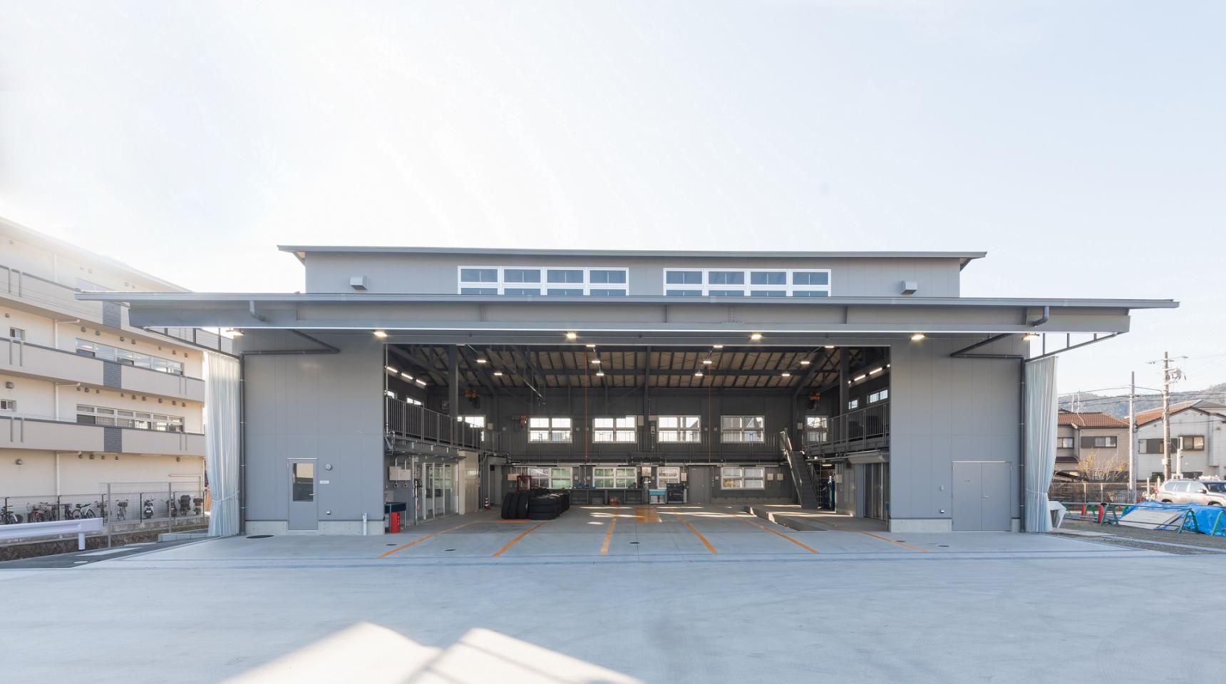 京都バス株式会社嵐山車両整備工場建替工事