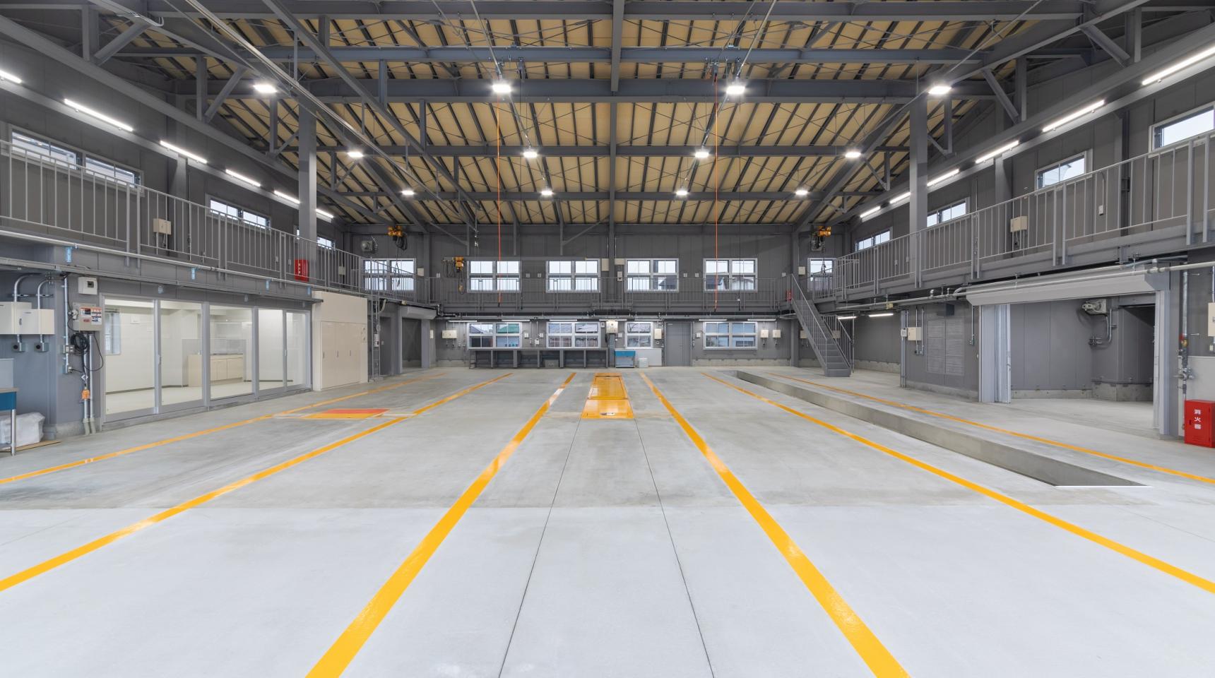 京都バス株式会社嵐山車両整備工場建替工事