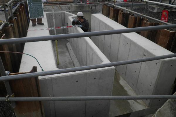 関西電力変電所構内開渠他工事